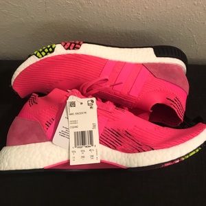 Men’s Adidas Brand New Pink NMd Racers!